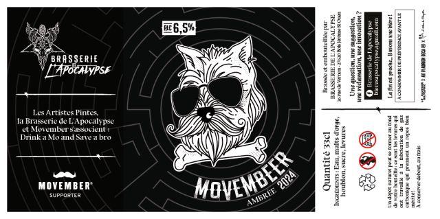 Movembeer 2024 - Ambrée - 1€ reversé