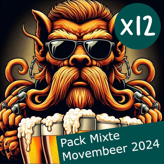 Movembeer 2024 - Le Pack mixte x12