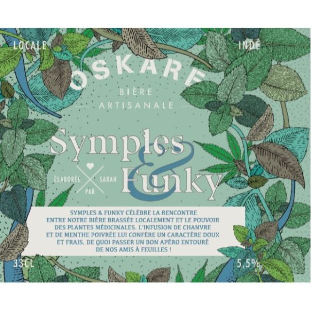 Symples & Funky - Blonde aux plantes